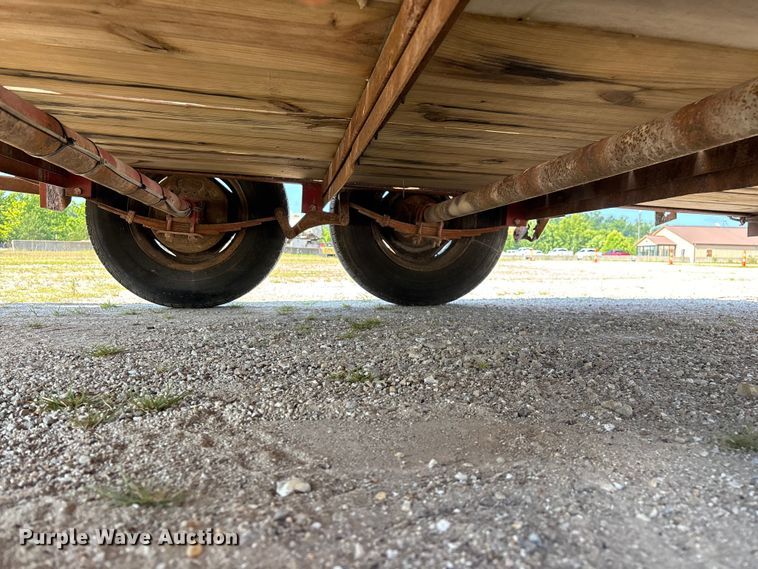 image for item EO4380 1991 HULL utility trailer