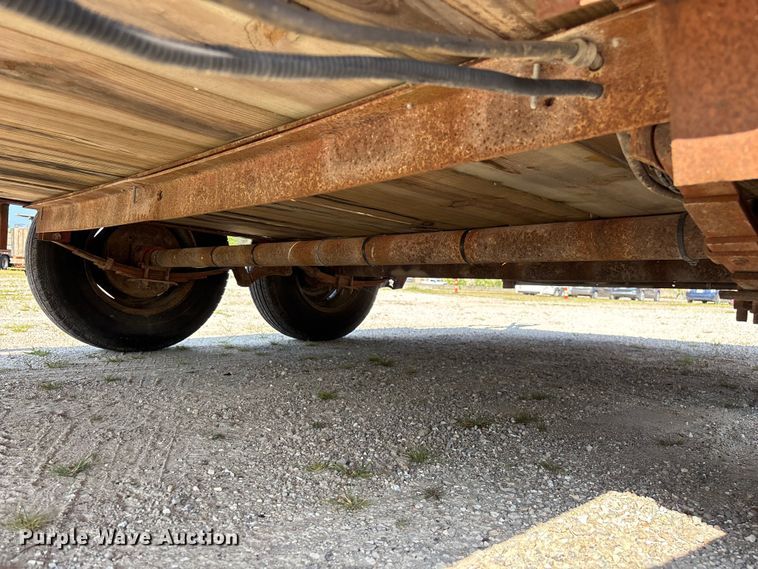 image for item EO4380 1991 HULL utility trailer