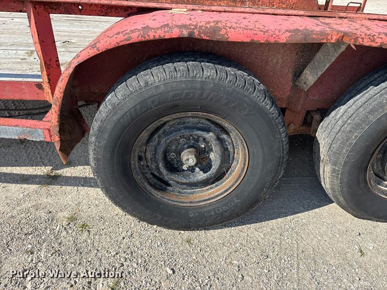 image for item EO4380 1991 HULL utility trailer