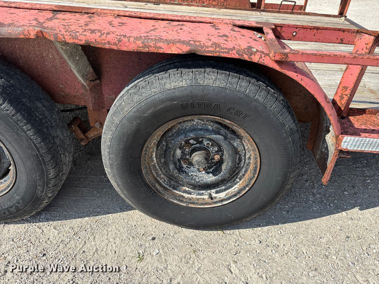 image for item EO4380 1991 HULL utility trailer