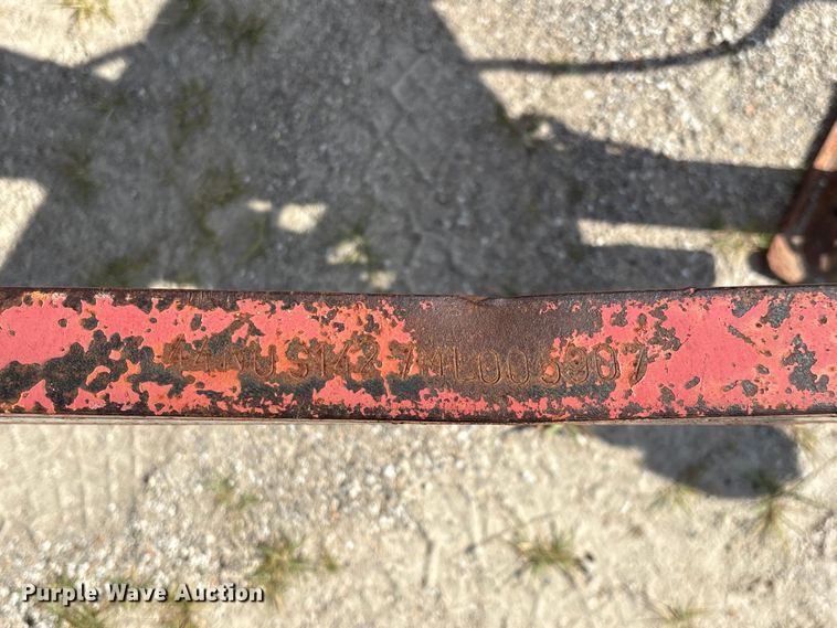 image for item EO4380 1991 HULL utility trailer