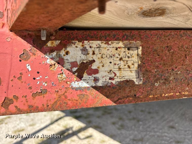 image for item EO4380 1991 HULL utility trailer
