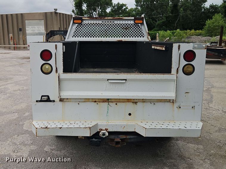 image for item EO8520 2008 Ford F250 Super Duty utility bed pickup truck
