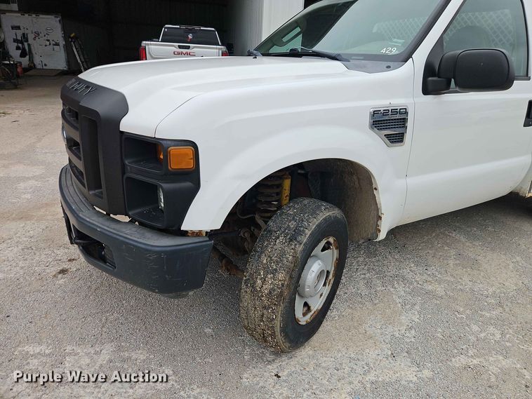 image for item EO8520 2008 Ford F250 Super Duty utility bed pickup truck