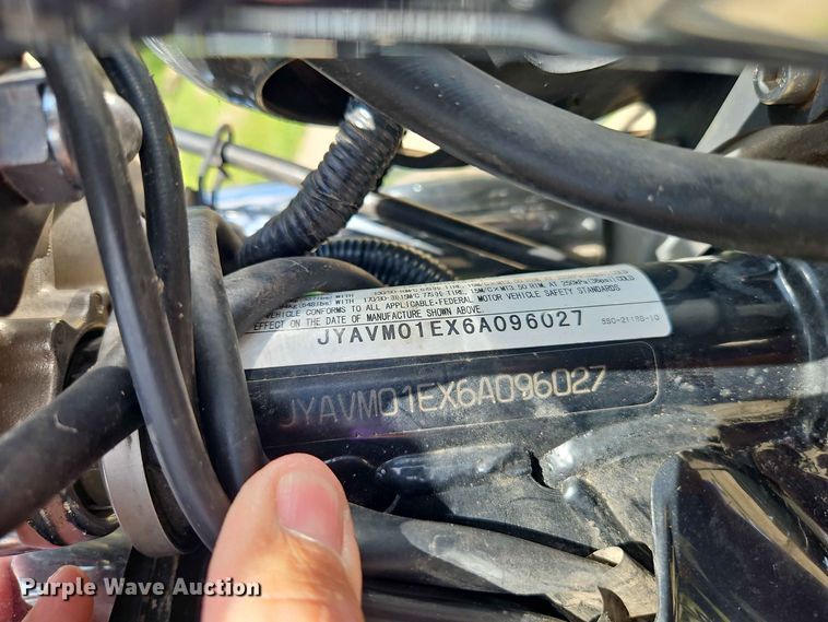 image for item EO8528 2006 Yamaha V Star 650 motorcycle