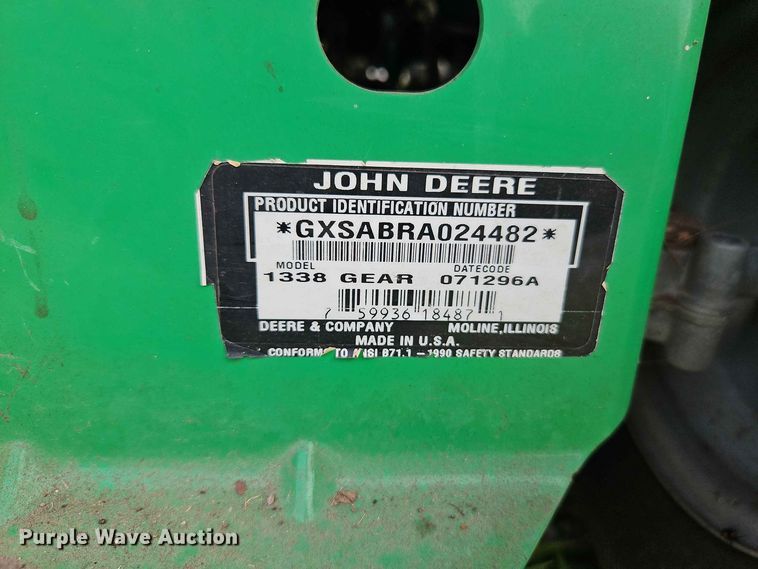 image for item EO8534 (3) lawn mowers
