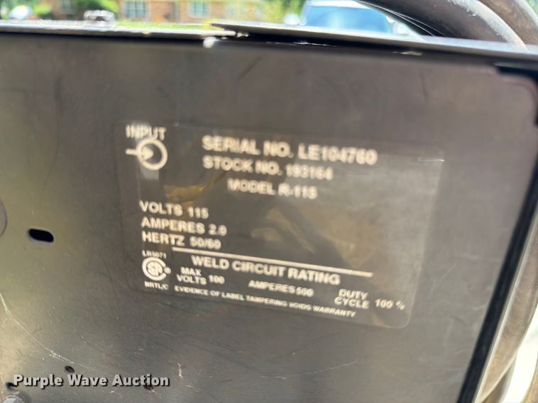 image for item EO8593 Hobart welder