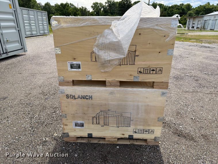 image for item EQ8049 2026 SDLanch SDL4230TGMS triple garage shed