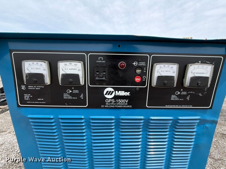 image for item EQ8051 Miller GPS-1500V welder