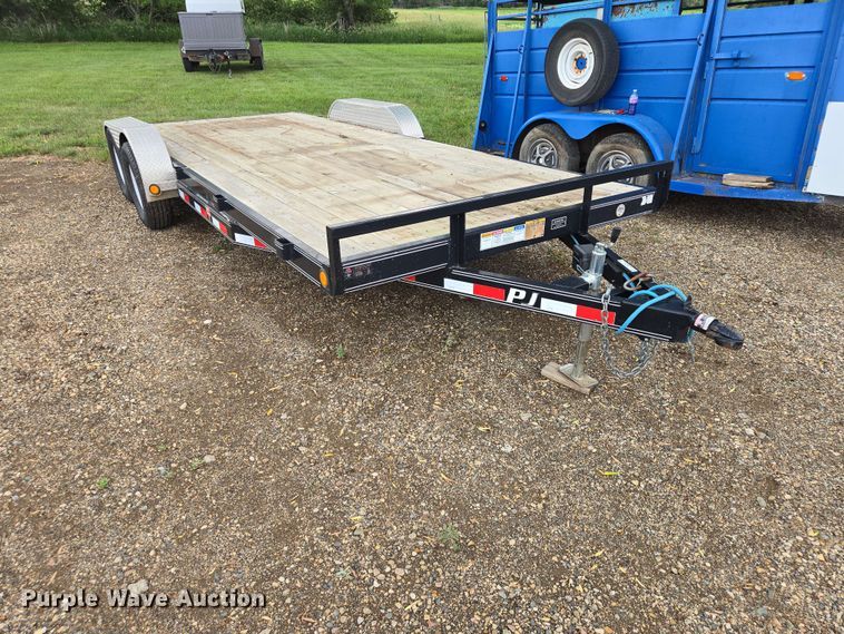 image for item ER1746 2019 PJ C5202 utility trailer