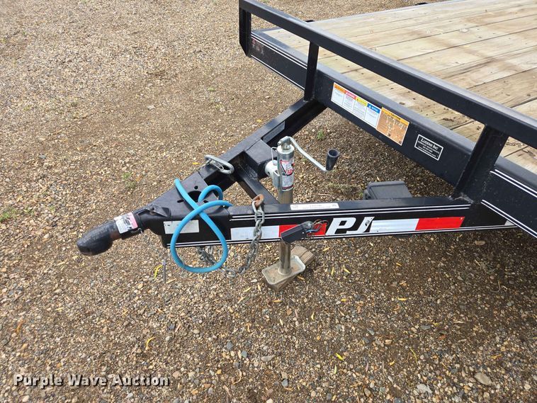 image for item ER1746 2019 PJ C5202 utility trailer