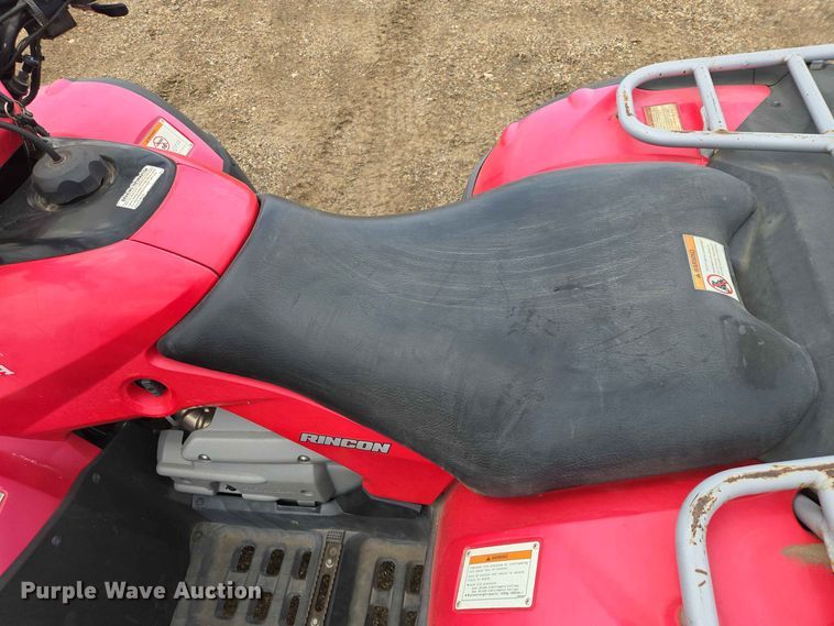 image for item ER1748 2005 Honda Rincon Trax 6500 ATV
