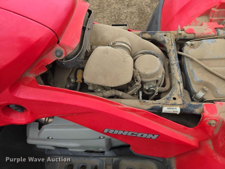 image for item ER1748 2005 Honda Rincon Trax 6500 ATV