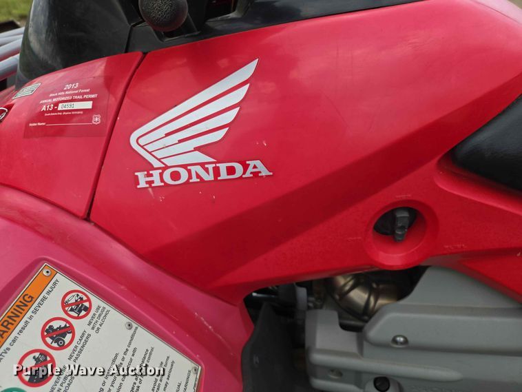 image for item ER1748 2005 Honda Rincon Trax 6500 ATV