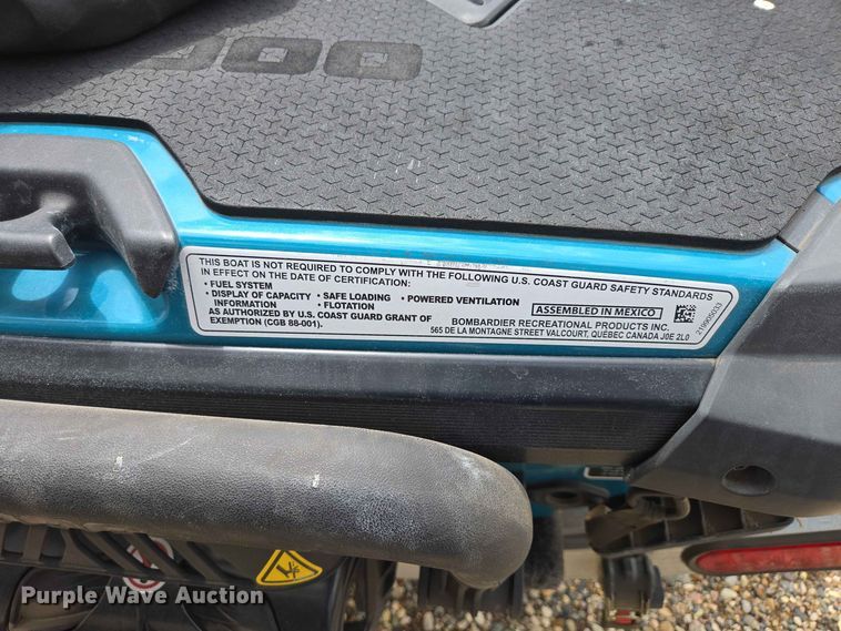 image for item ER1749 2018 Bombardier Seadoo Wake Pro 230 personal watercraft
