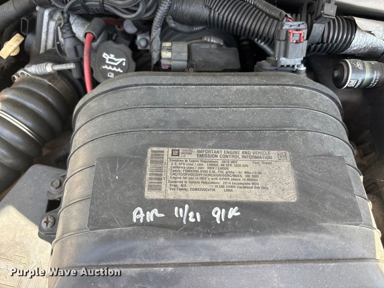 image for item ER3081 2014 Chevrolet Express 4500 van cab and chassis