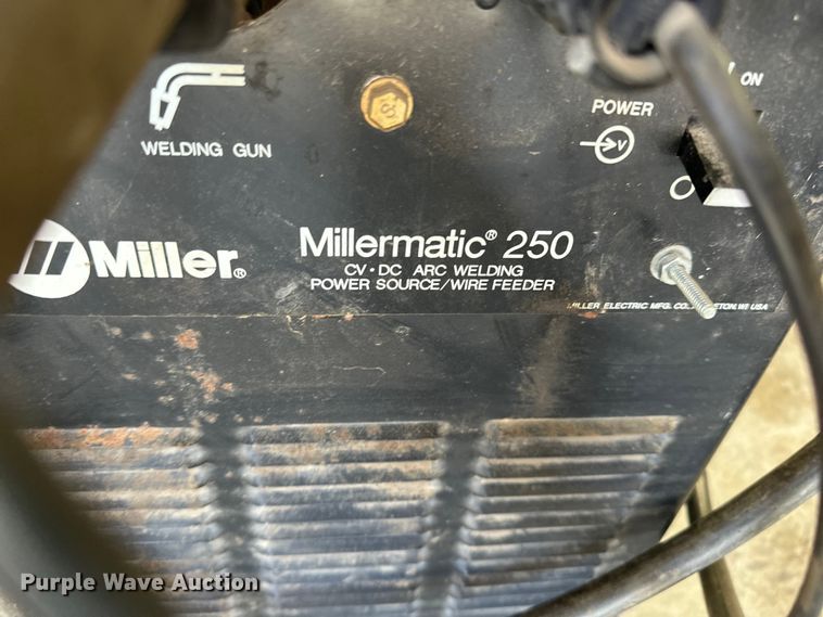 image for item ES6519 Miller Millermatic 250 welder