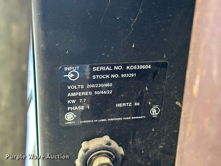 image for item ES6519 Miller Millermatic 250 welder