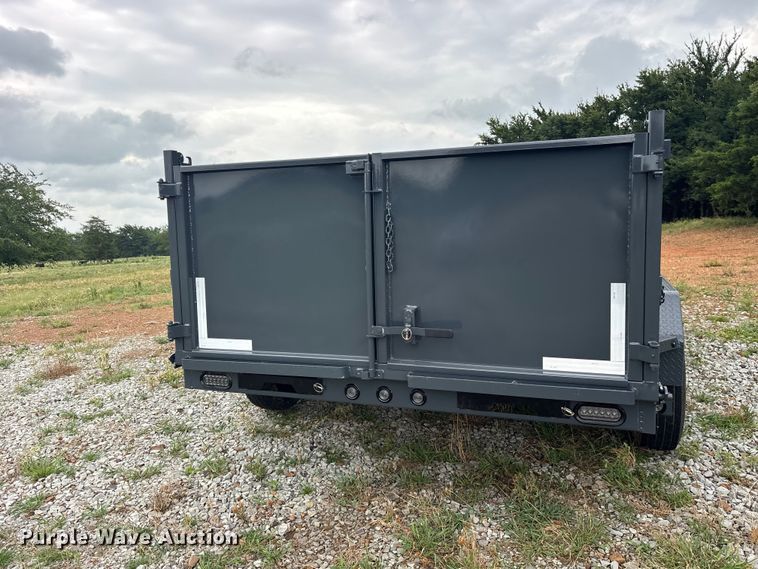 image for item ET0026 2026 Custom Heavy Haul 14' bumper pull dump dump trailer