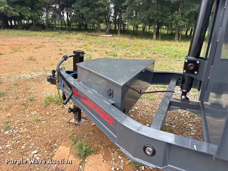 image for item ET0026 2026 Custom Heavy Haul 14' bumper pull dump dump trailer