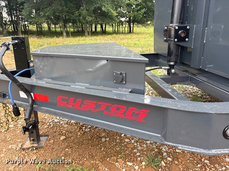image for item ET0026 2026 Custom Heavy Haul 14' bumper pull dump dump trailer