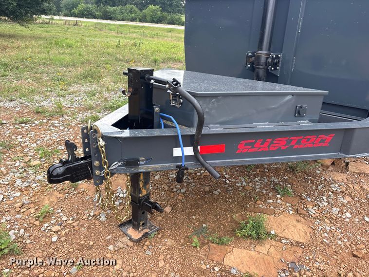 image for item ET0026 2026 Custom Heavy Haul 14' bumper pull dump dump trailer