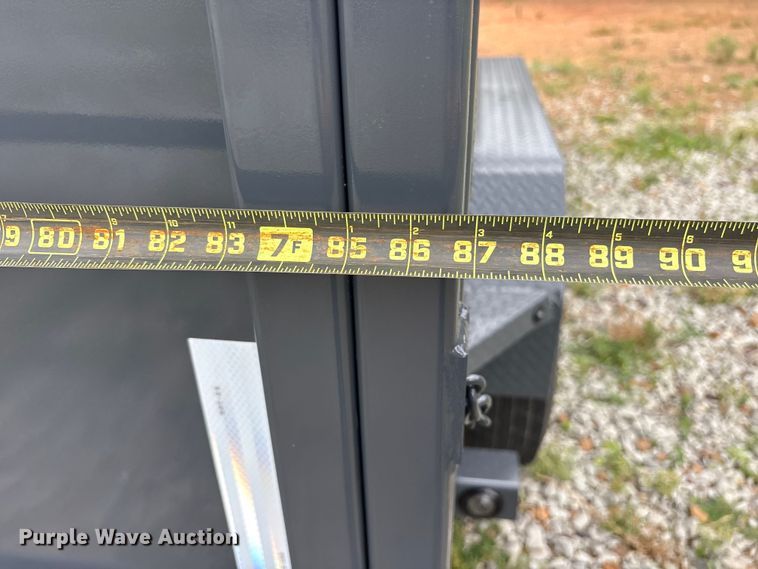 image for item ET0026 2026 Custom Heavy Haul 14' bumper pull dump dump trailer