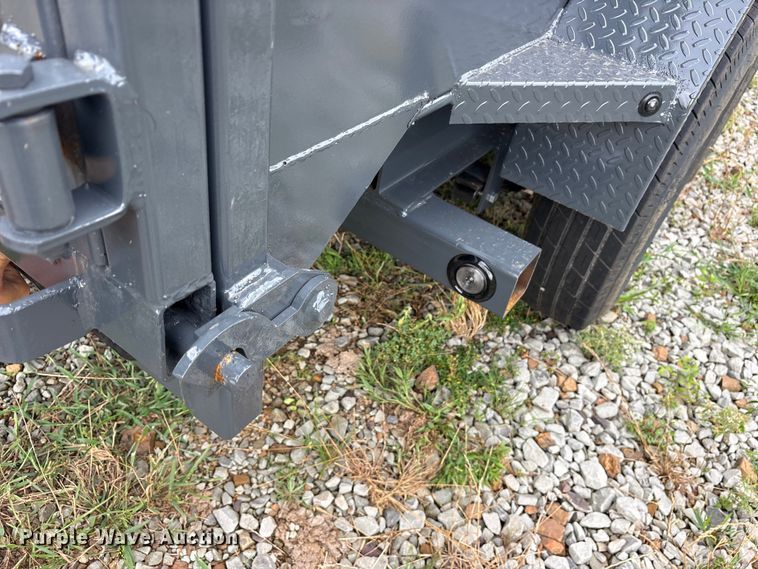 image for item ET0026 2026 Custom Heavy Haul 14' bumper pull dump dump trailer