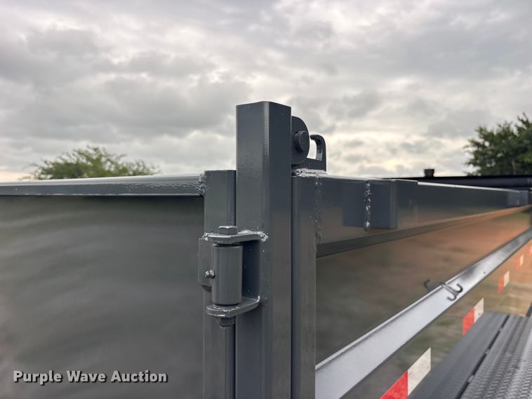 image for item ET0026 2026 Custom Heavy Haul 14' bumper pull dump dump trailer