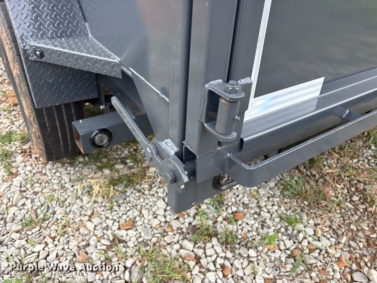 image for item ET0026 2026 Custom Heavy Haul 14' bumper pull dump dump trailer