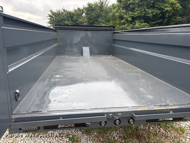 image for item ET0026 2026 Custom Heavy Haul 14' bumper pull dump dump trailer