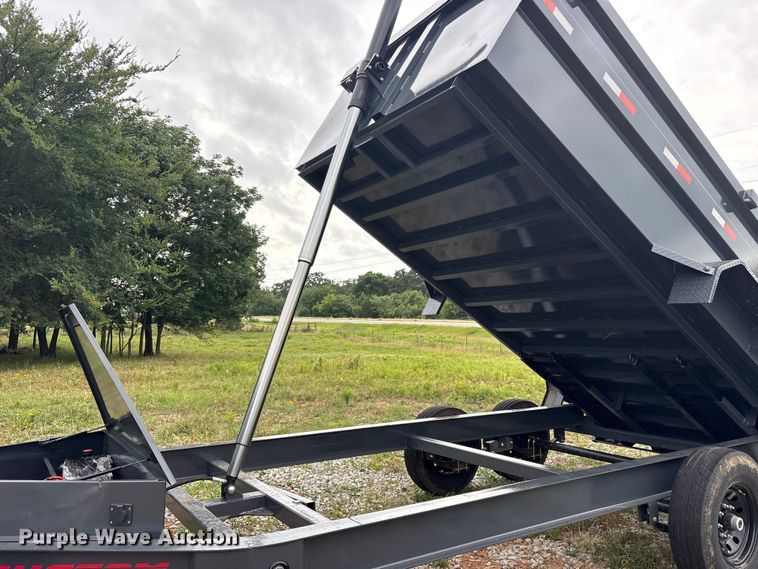 image for item ET0026 2026 Custom Heavy Haul 14' bumper pull dump dump trailer