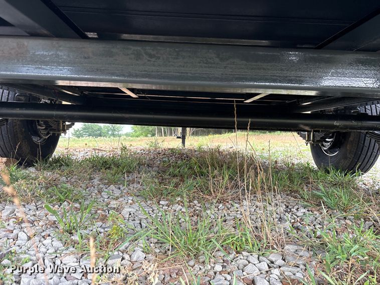 image for item ET0026 2026 Custom Heavy Haul 14' bumper pull dump dump trailer