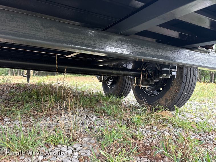 image for item ET0026 2026 Custom Heavy Haul 14' bumper pull dump dump trailer