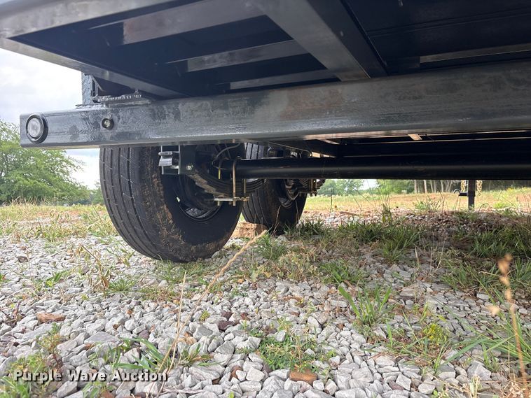 image for item ET0026 2026 Custom Heavy Haul 14' bumper pull dump dump trailer