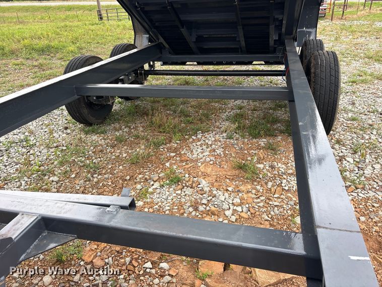 image for item ET0026 2026 Custom Heavy Haul 14' bumper pull dump dump trailer