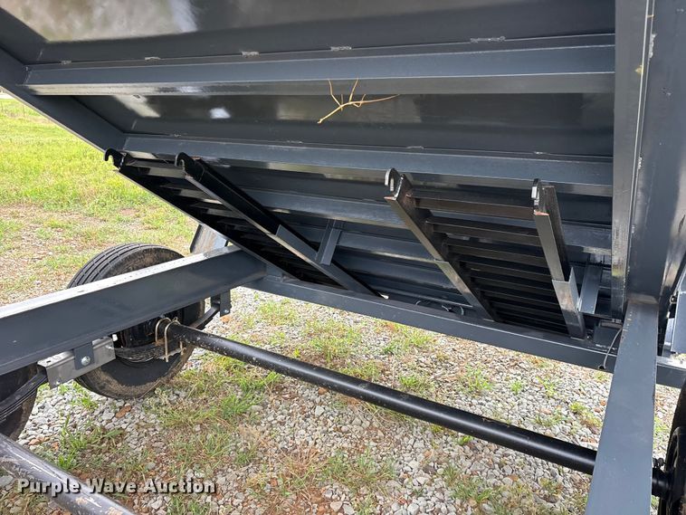 image for item ET0026 2026 Custom Heavy Haul 14' bumper pull dump dump trailer