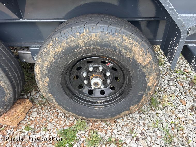 image for item ET0026 2026 Custom Heavy Haul 14' bumper pull dump dump trailer