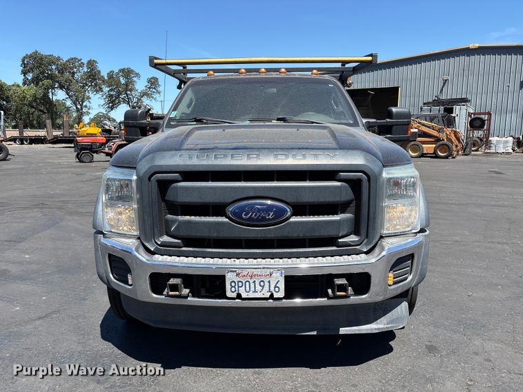 image for item ET0538 2015 Ford F-550 Crew Cab utility / service truck