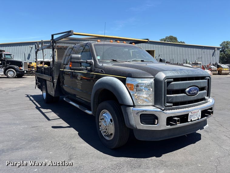 image for item ET0538 2015 Ford F-550 Crew Cab utility / service truck