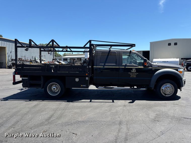 image for item ET0538 2015 Ford F-550 Crew Cab utility / service truck