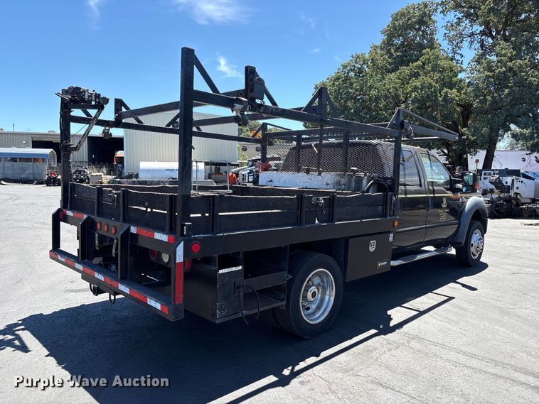 image for item ET0538 2015 Ford F-550 Crew Cab utility / service truck