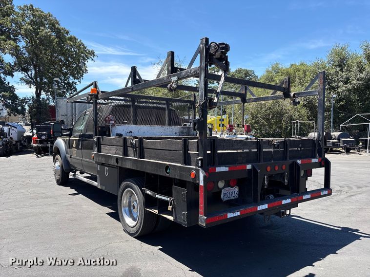 image for item ET0538 2015 Ford F-550 Crew Cab utility / service truck