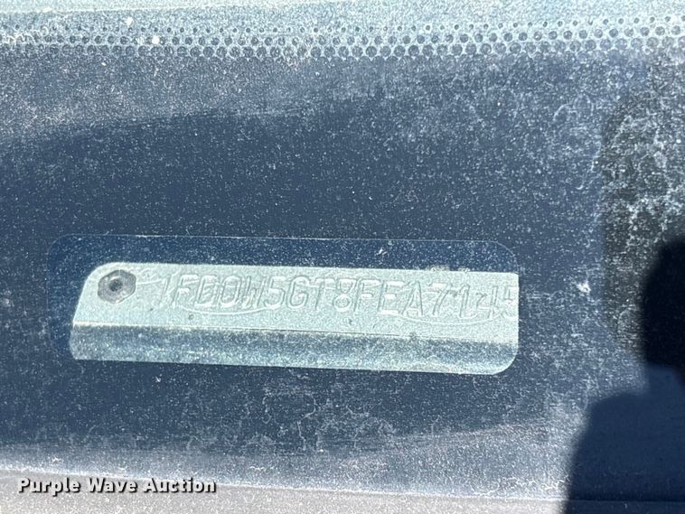 image for item ET0538 2015 Ford F-550 Crew Cab utility / service truck