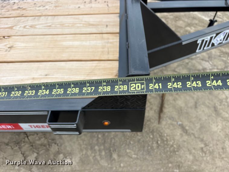 image for item ET2250 2026 Tigertx BXR2027 tilt deck utility trailer