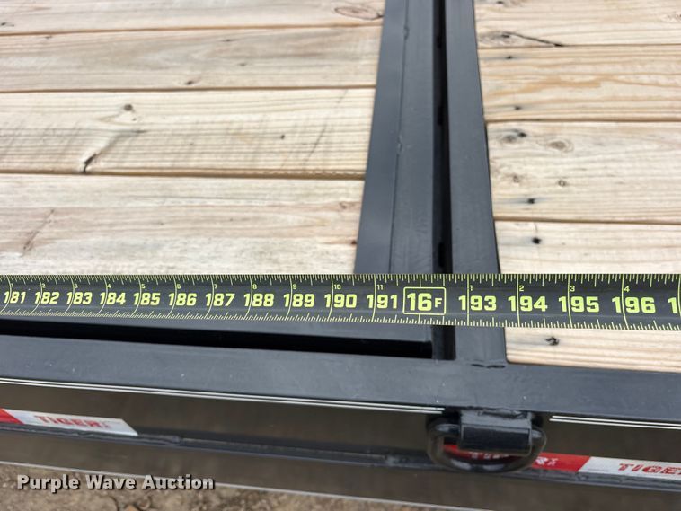 image for item ET2252 2026 Tigertx BXR2027 tilt deck utility trailer