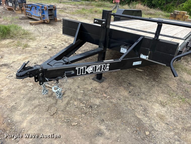 image for item ET2252 2026 Tigertx BXR2027 tilt deck utility trailer