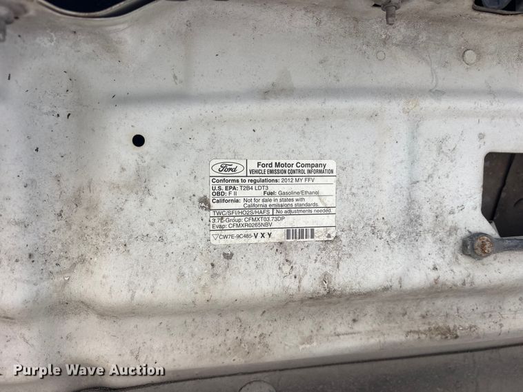 image for item ET2257 2012 Ford F-150 Ext. Cab pickup truck