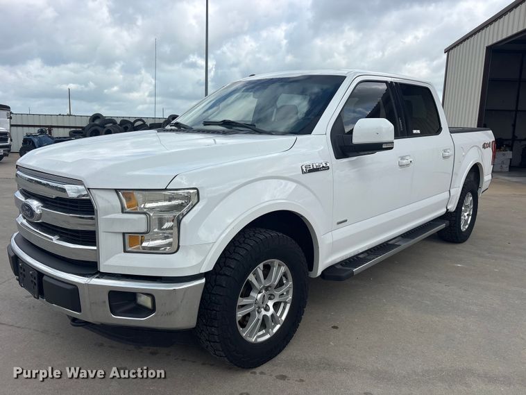 image for item ET2259 2015 Ford F150 Crew Cab pickup truck