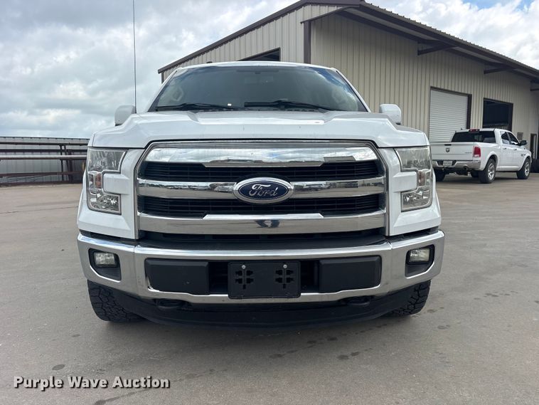 image for item ET2259 2015 Ford F150 Crew Cab pickup truck
